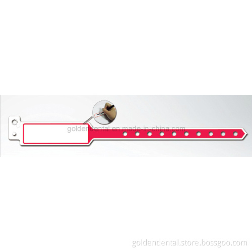 Compund Plastic Adult ID Wristband